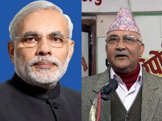 Nepal PM Oli meets Narendra Modi for delegation-level talks