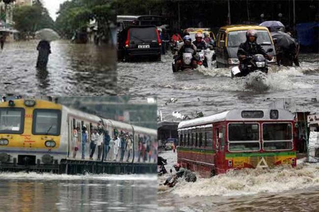 Pre-monsoon showers affect life in Mumbai, local trains running late 