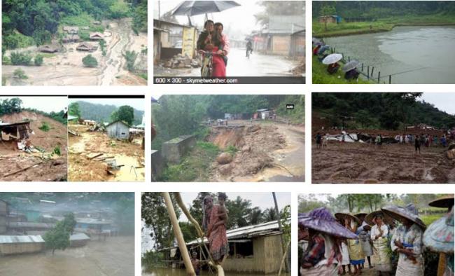 Heavy rains trigger flash flood in Arunachal Pradesh