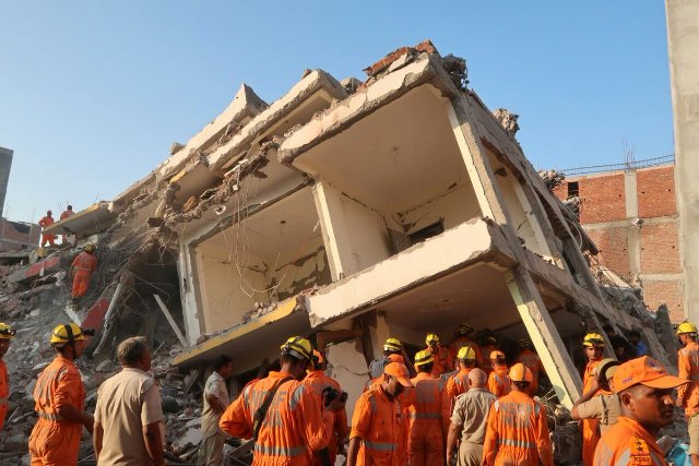 Greater Noida buildings collapse: Three people arrested