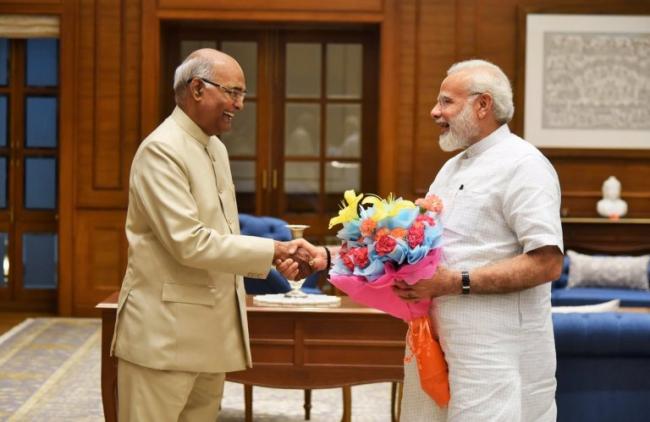 PM Modi congratulates President Ramnath Kovind for completing one year in office