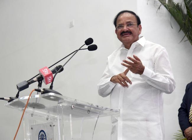 Be aware of cyber warfare, equip police to combat threats: Vice President Naidu