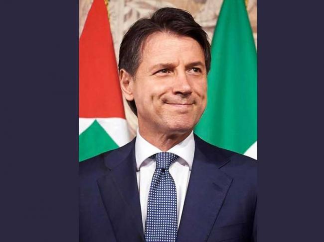 Italy Prime Minister arrives on a day's visit