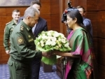 India's Defense Minister meets Russia's ministers of Industry &Trade and Defense 