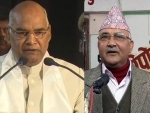 Nepal Prime Minister KP Oli meets President Ram Nath Kovind