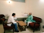 Rahul Gandhi meets Lalu Prasad Yadav in AIIMS