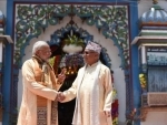 Prime Minister Narendra Modi thanks KP Oli for accompanying him to Janaki Mandir