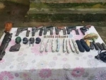 Manipur: Huge cache of arms-ammu, powerful IED recovered