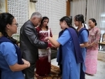 Arunachal Pradesh Governor, First Lady of the state celebrate Raksha Bandhan with school children and social organizations