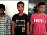 Security forces nab three armed youths in Assam