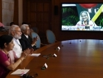 PM Modi, Bangladesh PM Sheikh Hasina, CMs of West Bengal and Tripura, jointly dedicate three projects in Bangladesh