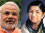 Indian PM Narendra Modi wishes Lata Mangeshkar on birthday
