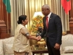 Sushma Swaraj meets Maldives President Ibrahim Mohamed Solih, discuss bilateral issues 