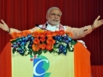 Indian PM Narendra Modi congratulates Indonesian President Joko Widodo for successfully hosting Asian Games 