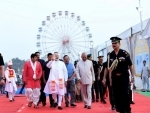 PM Modi attends Dussehra celebrations at Delhi's Lal Qila Maidan