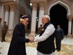 Narendra Modi meets Sultan Qaboos of Oman 