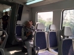 PM Modi travels in a metro train
