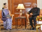 State Counsellor of Myanmar calls on President Kovind