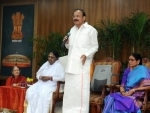 Amma is a great inspiration to the people who wanted to do something to society: Vice President Naidu