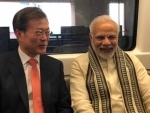 PM Modi, Korean President inaugurate Samsung mobile manufacturing facility in Noida