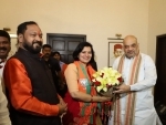 Ex-IAS officer Aparajita Sarangi joins BJP