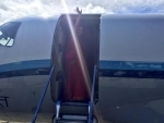 External Affairs Minister Sushma Swaraj's plane went incommunicado for 14 minutes on way to Mauritius