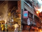 Kolkata: 47 hours on, efforts to douse Bagree Market fire still continue