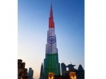 Burj Khalifa lights up with Indian Tricolour to honour visiting PM Narendra Modi
