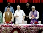 PM Modi visits Atal Bihari Vajpayee at AIIMS, lays foundation stone of new block