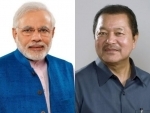 PM Modi greets Mizoram Chief Minister Lal Thanhawla