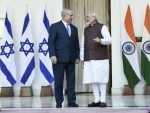 PM Modi reaches Gujarat to hold roadshow with Benjamin Netanyahu