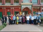 A Chinese delegation of 94 youths were on a visit in Kolkata