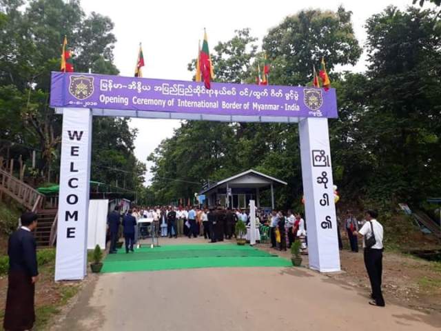 Two international entry-exit points open between India and Myanmar