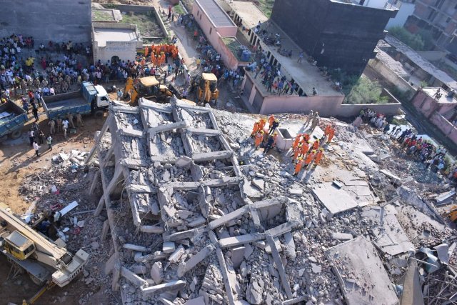 Noida buildings collapse kills 4, rescue operation going on
