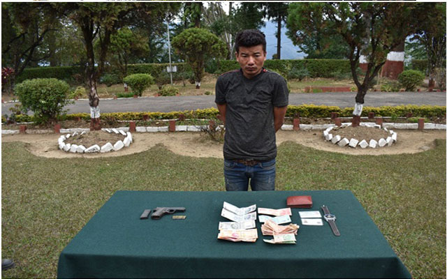 Assam Rifles nab arms dealer in Nagaland