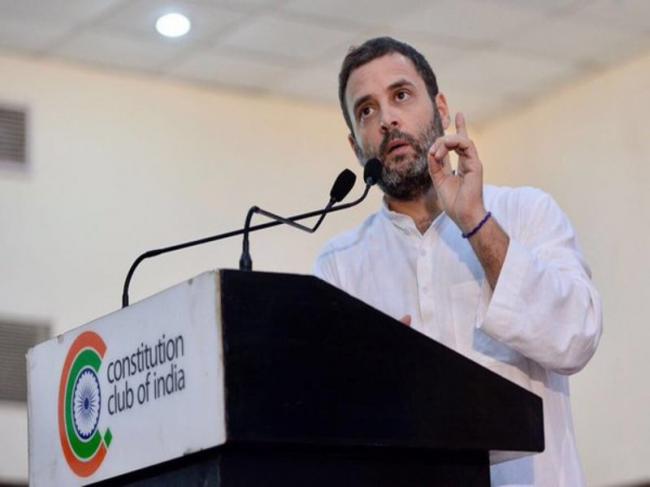 Rahul Gandhi attacks RSS-BJP over CBSE question papers leak