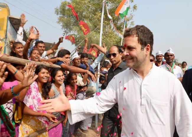 Rahul Gandhi asks workers to pick their CMs through audio message