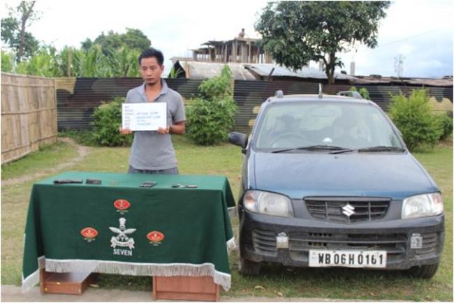 Assam Rifles nab arms dealer in Nagaland 