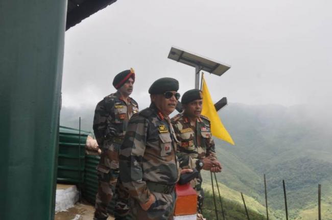 General Officer Commanding-in-Chief of Eastern Command visits Indo-Myanmar border