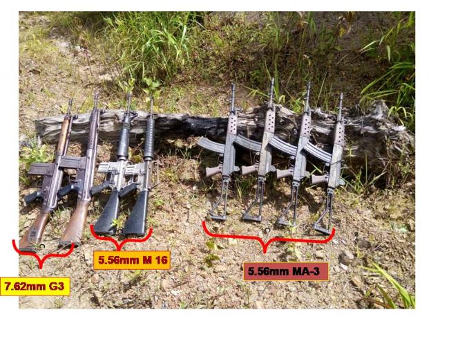 Assam Rifles recovers huge cache of arms in Mizoram along Indo-Myanmar border 