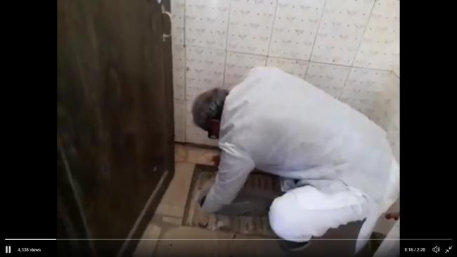 BJP MP from Madhya Pradesh cleans school toilet with bare hands, video goes viral