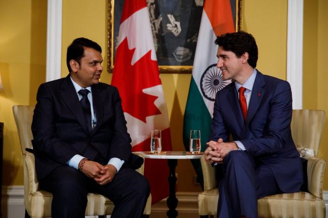 Prime Minister Justin Trudeau announces new commercial partnerships with India and thousands of middle class jobs for Canadians