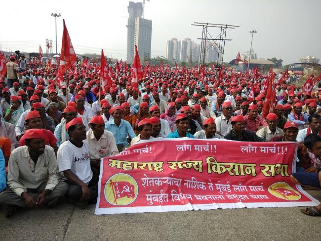 Mumbai: Protesting farmers plan to gherao Vidhan Sabha today