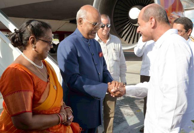 President of India Kovind in Cuba, pays tributes to National Heroes of Cuba to address students at University of Havana
