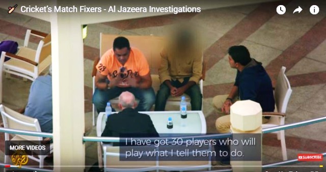 Al Jazeera exposes Indian match-fixing syndicate, ICC-BCCI combine assures serious investigation