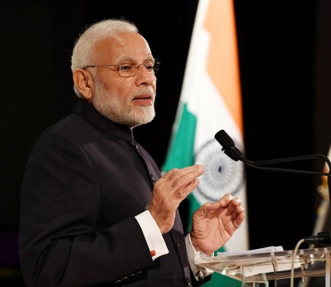 Prime Minister Narendra Modi addresses the India-Italy Technology Summit