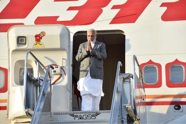 PM Narendra Modi top leave for Davos today 
