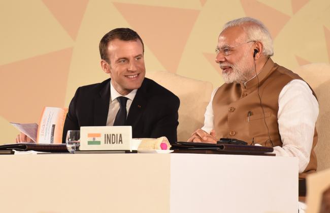 PM Narendra Modi to receive French President Emmanuel Macron in Varanasi tomorrow