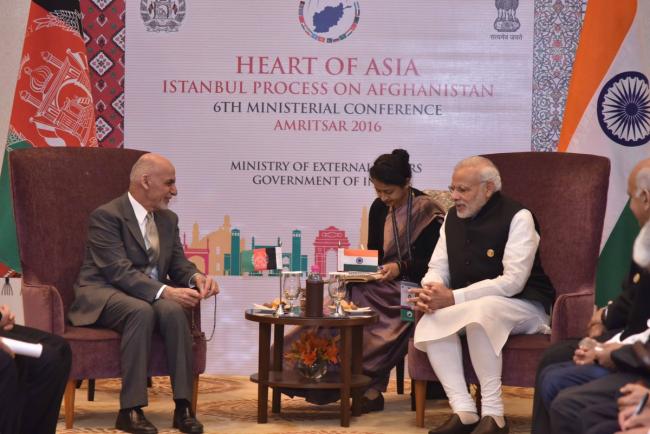 Narendra Modi calls Afghanistan President Ashraf Ghani to condole loss of lives in recent terrorist attacks 