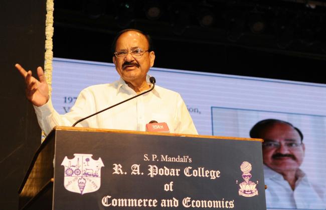 Education must mould a strong character and inculcate ethical and moral values among students: Vice President Naidu
